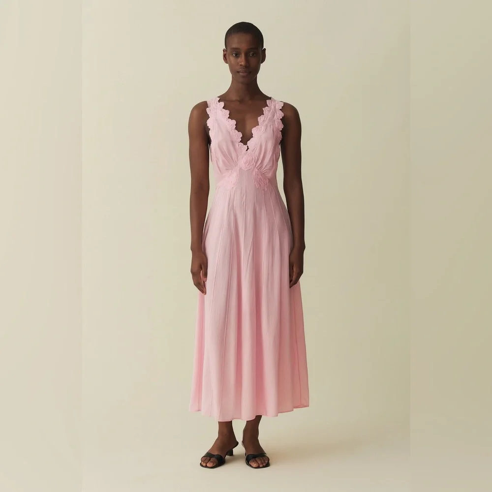 NWT DÔEN Kelis Dress in Abelia Pink Size XL - Picture 10 of 12